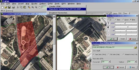 Orthophoto software